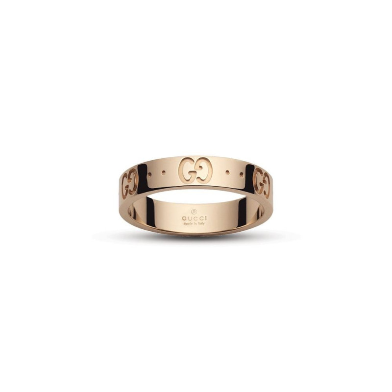 Bague Gucci Icon or rose fine