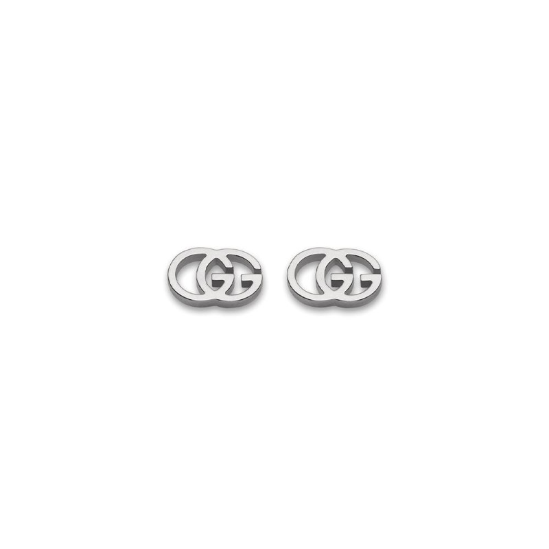 Puces d'oreille Gucci puces Running G or gris