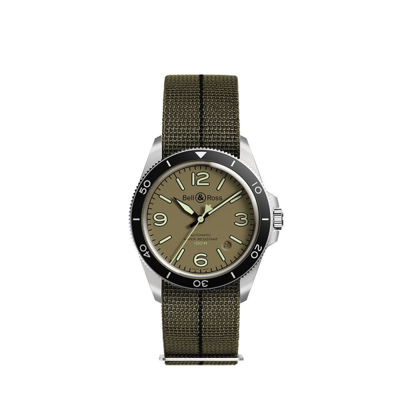 Montre Bell & Ross BRV2 92 Military Green 41mm Automatique