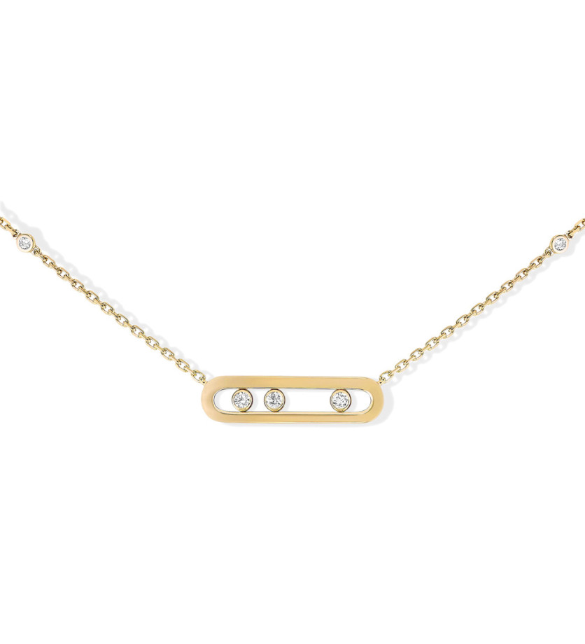 Collier Messika Baby Move Or Jaune Diamants