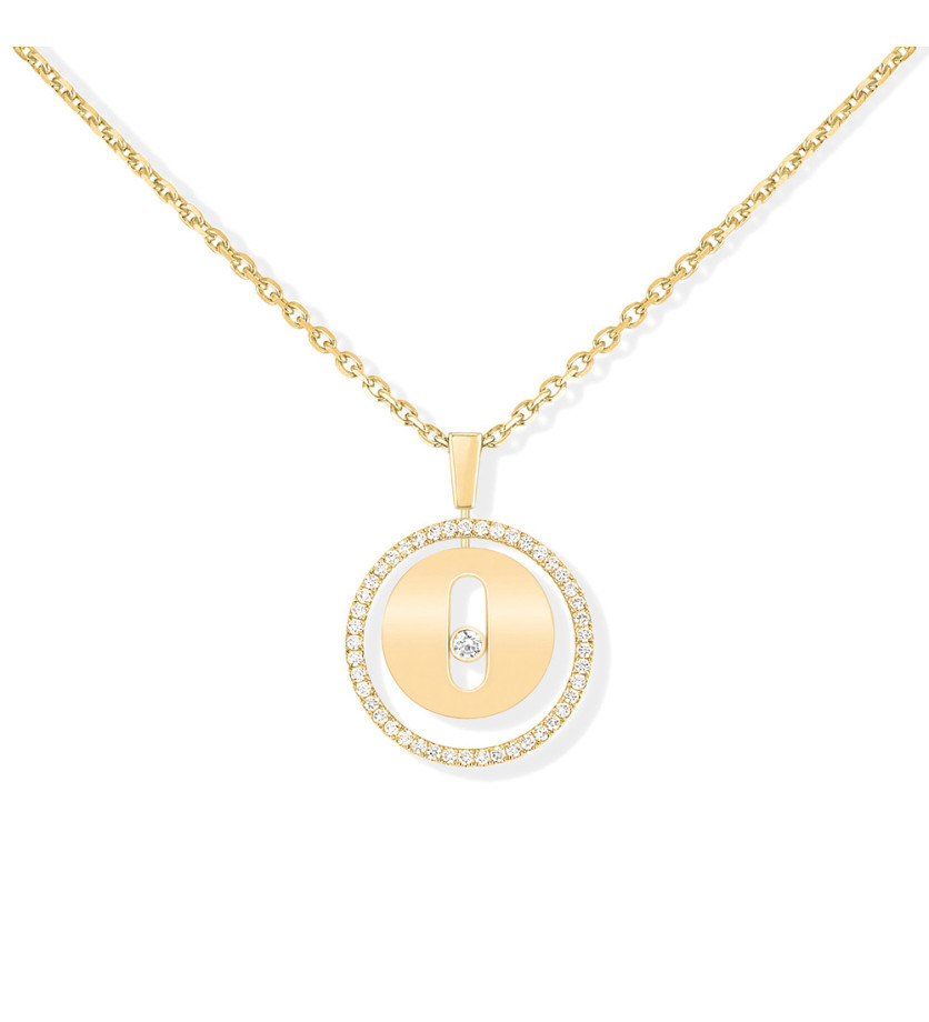 Collier Messika Lucky Move PM Or Jaune Diamants