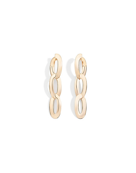 Boucles d'oreille Olimpia 3 or rose