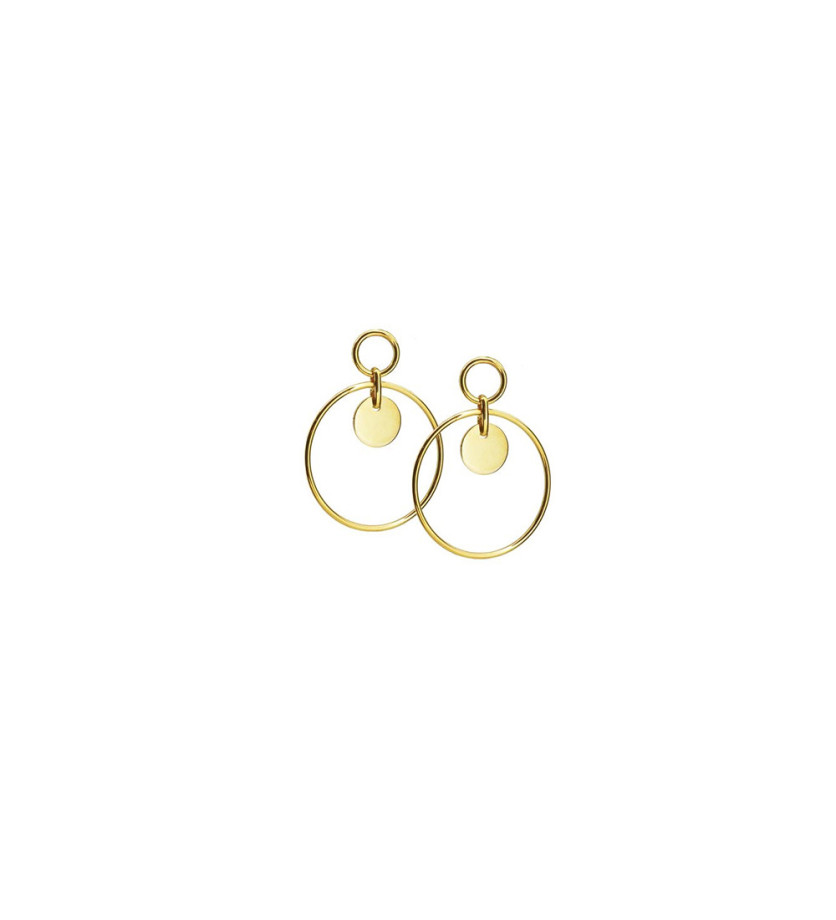 Boucles d'oreille Oona or jaune