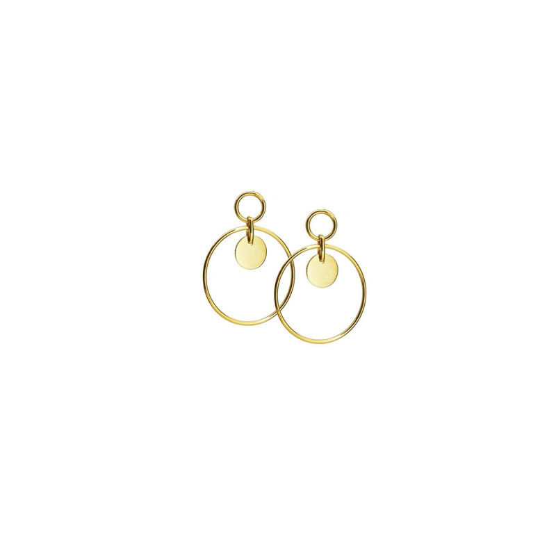 Boucles d'oreille Oona or jaune