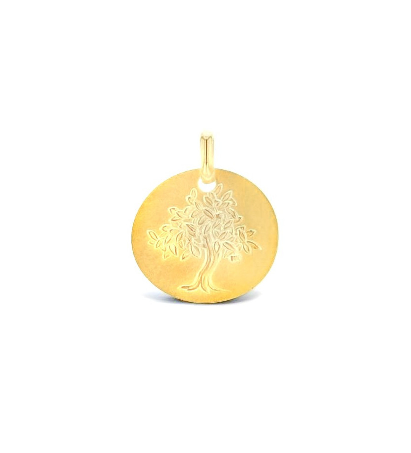 Galet Arthus Bertrand arbre de vie or jaune