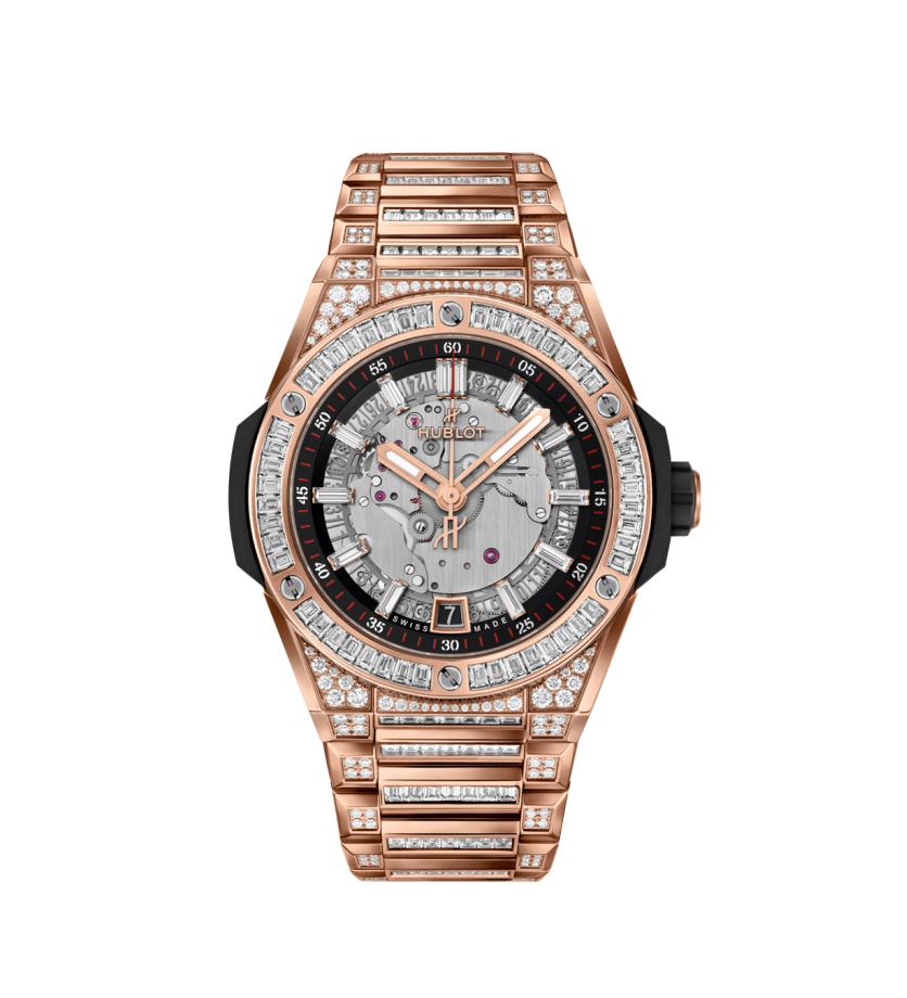 Montre Hublot Big Bang Integrated Time Only King Gold Jewellery, 40 mm.