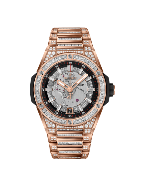 Montre Hublot Big Bang Integrated Time Only King Gold Jewellery, 40 mm.