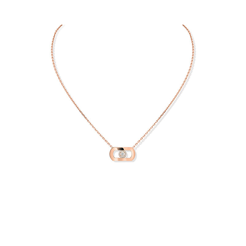 Collier Messika So Move Or Rose Diamants