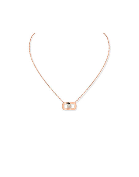 Collier Messika So Move Or Rose Diamants