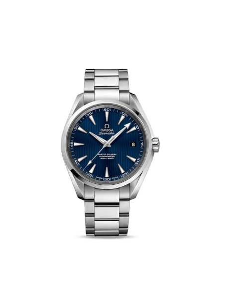 Montre Omega Seamaster Aqua Terra 150M automatique cadran bleu bracelet acier 41,5mm