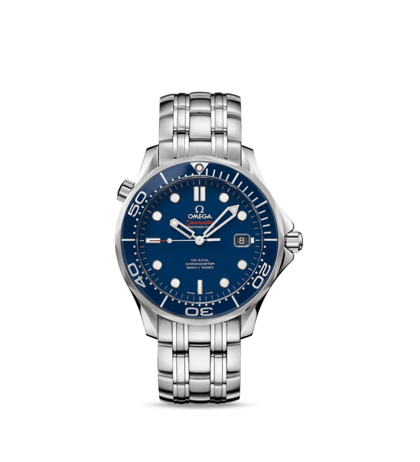 Montre Omega Seamaster Diver 300M automatique cadran bleu bracelet acier 41mm