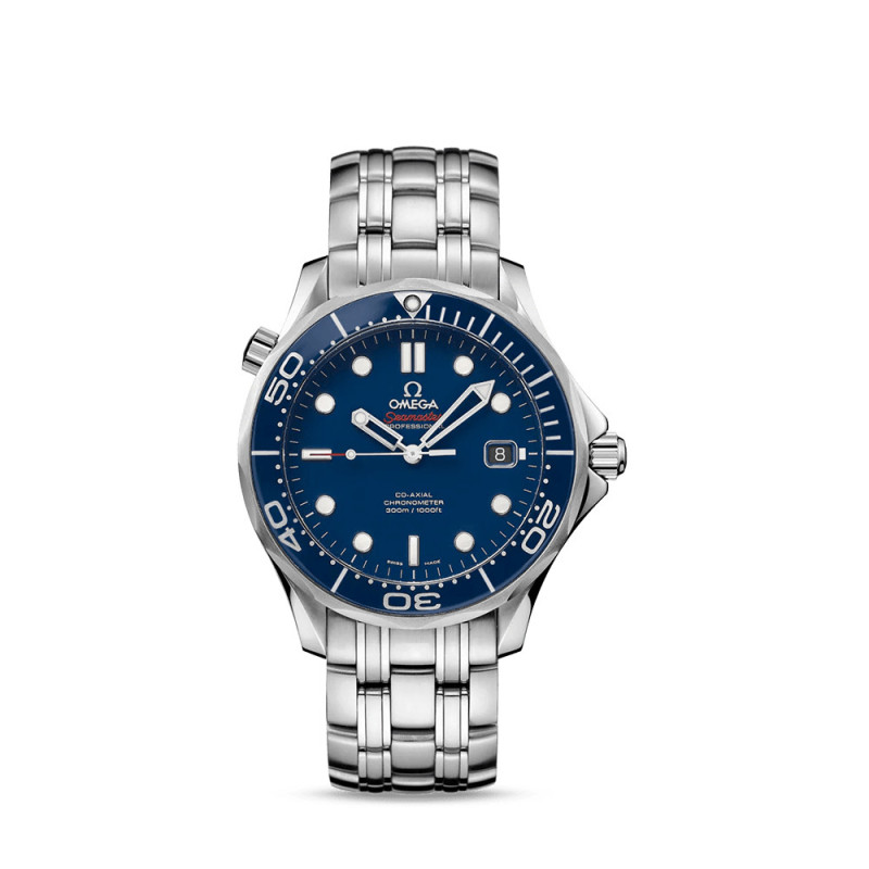 Montre Omega Seamaster Diver 300M automatique cadran bleu bracelet acier 41mm