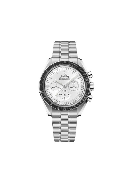 Montre Omega Moonwatch Professional Chronographe à remontage manuel cadran argent bracelet Canopus Gold™ 42mm