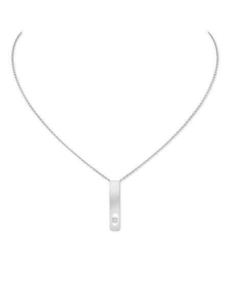 Collier Messika My First Diamond or blanc diamant