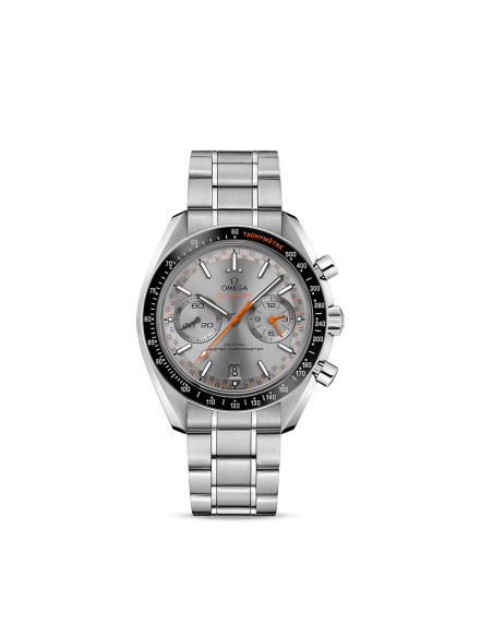 Montre Omega Speedmaster Racing Chronographe automatique cadran gris bracelet acier 44,25mm