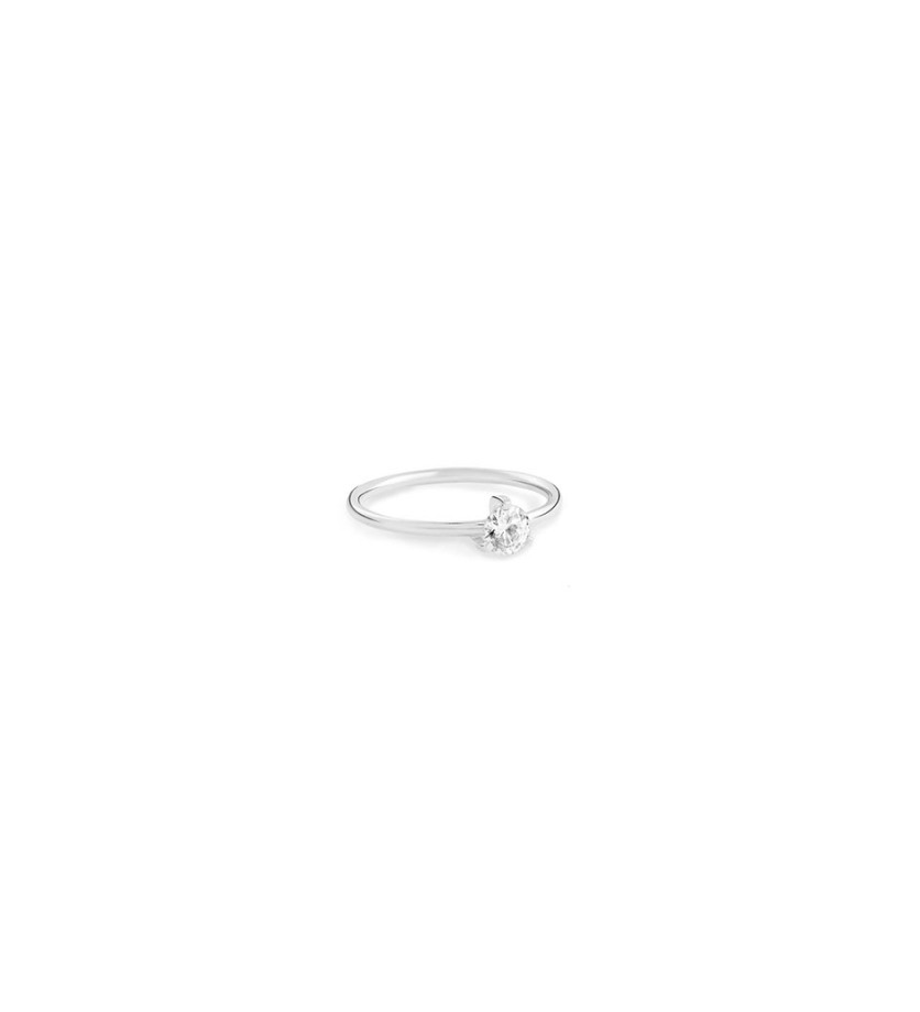 Solitaire Ginette NY or blanc Be Mine Maria diamant