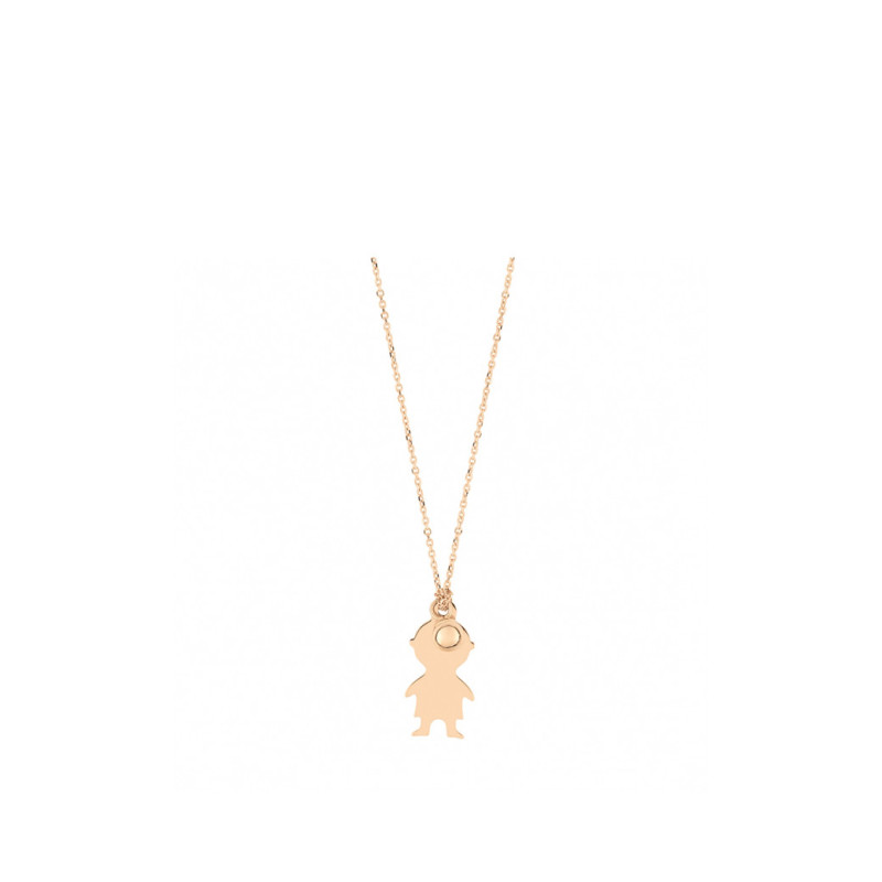 Collier Ginette NY Mini Boy or rose on chain