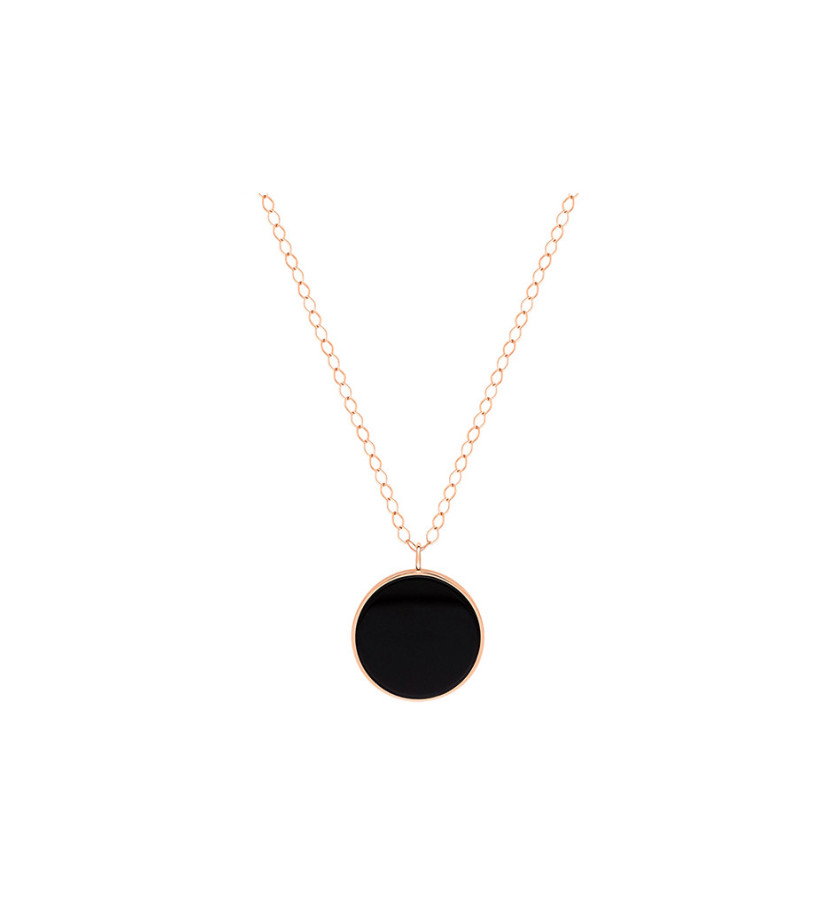 Collier Ginette NY Jumbo Ever onyx or rose