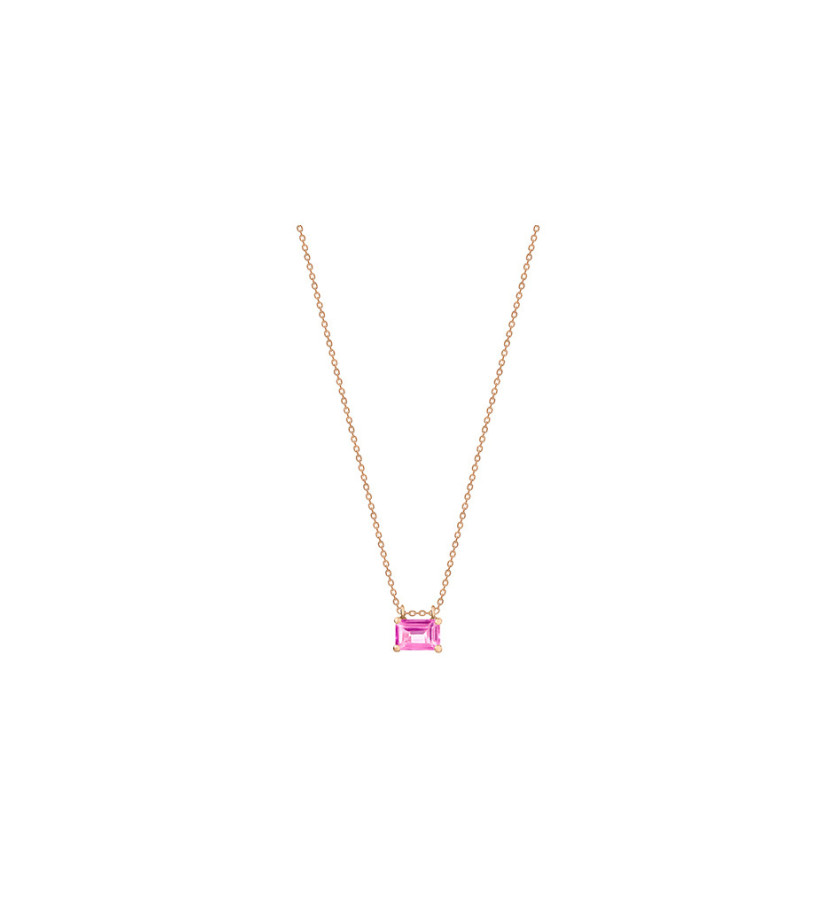 Collier Ginette NY Mini Cocktail Pink Topaz