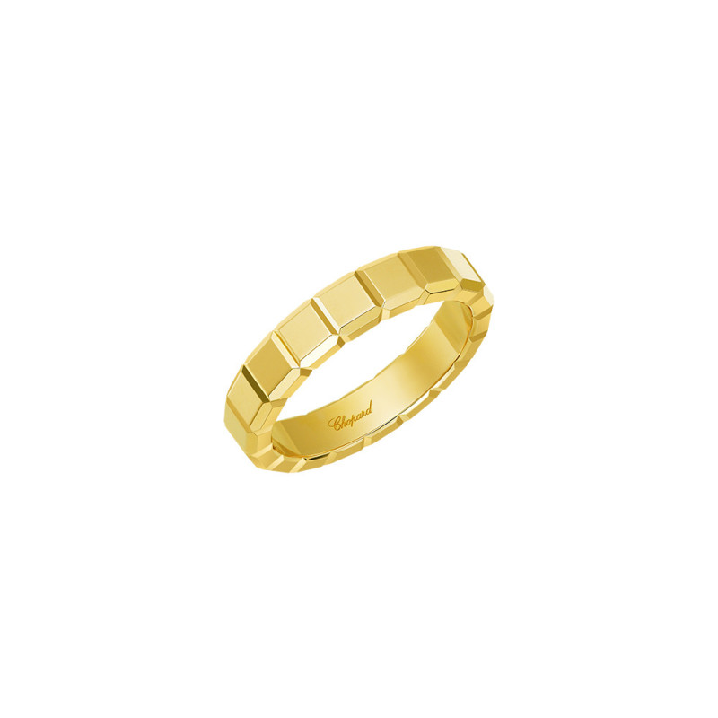 Bague Chopard Ice Cube or jaune