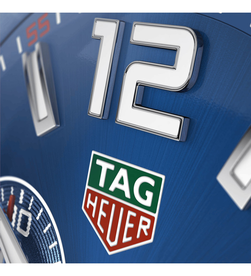 Montre TAG Heuer Formula 1 Chronographe Quartz Cadran bleu Bracelet acier 42 mm