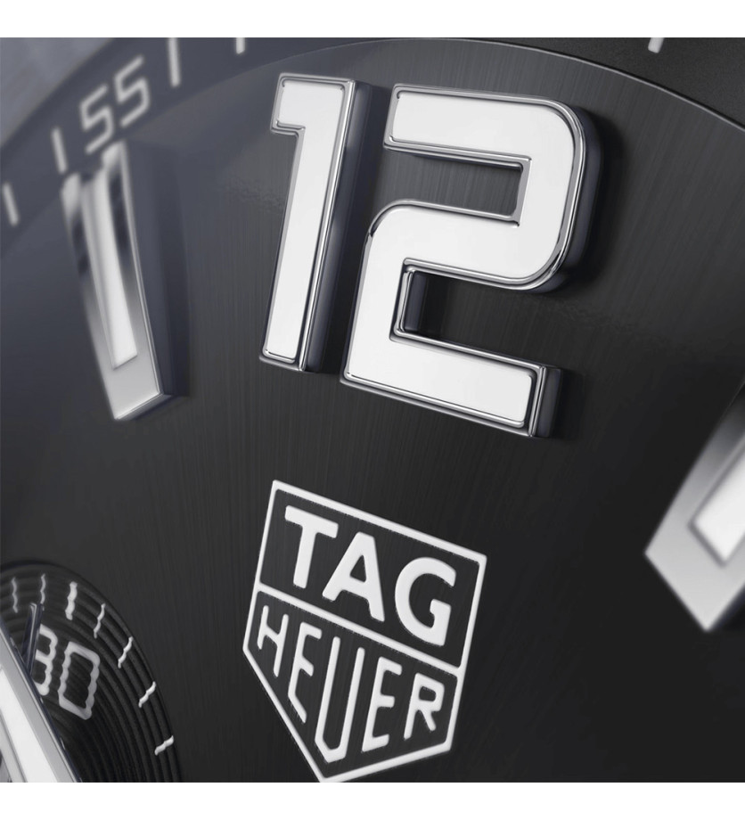 Montre TAG Heuer Formula 1 Chronographe quartz Cadran gris Bracelet acier 43mm