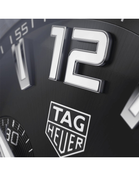 Montre TAG Heuer Formula 1 Chronographe quartz Cadran gris Bracelet acier 43mm