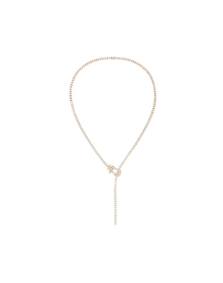 Collier Fred Force 10 or rose diamants