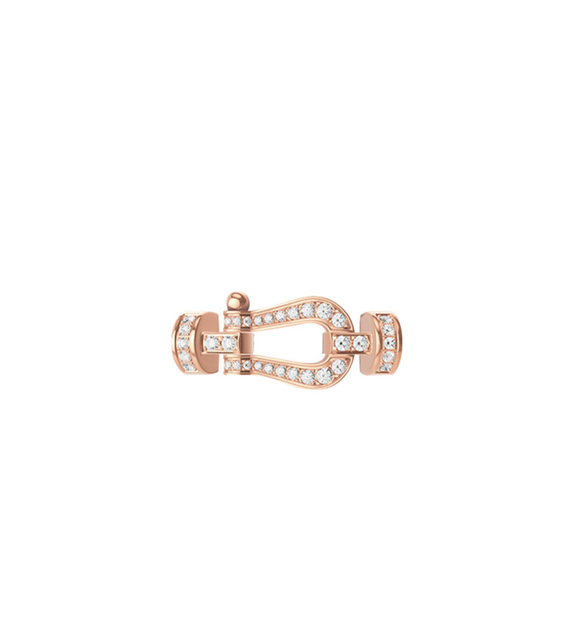 Manille Fred Force 10 or rose full pavé diamants MM
