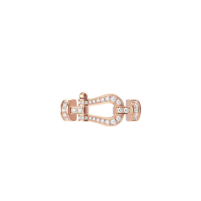 Manille Fred Force 10 or rose full pavé diamants MM