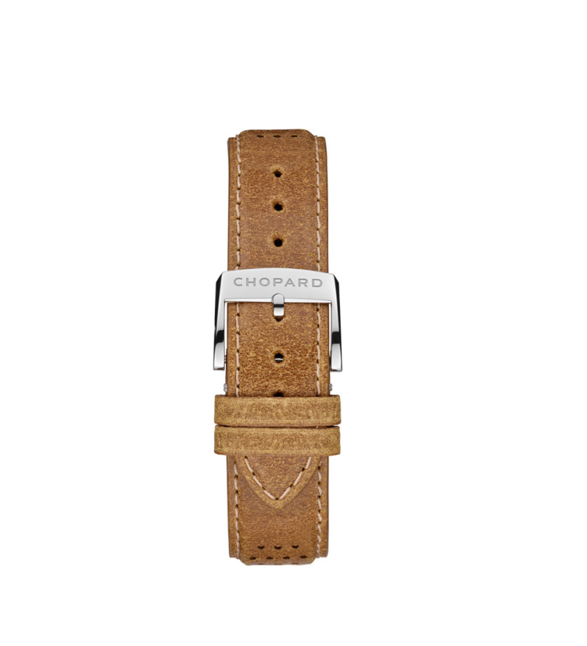 Montre Chopard Mille Miglia Classic Chronograph automatique cadran rouge bracelet cuir 40.5mm