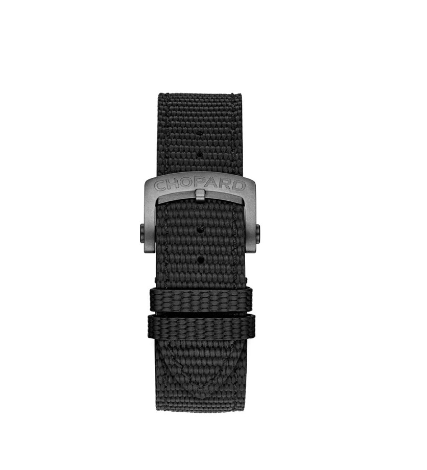 Montre Chopard Mille Miglia automatique cadran noir bracelet caoutchouc 43 mm