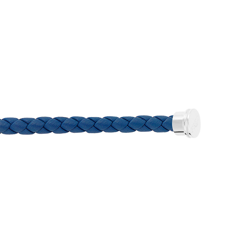 Câble Fred Force 10 cuir bleu tressé