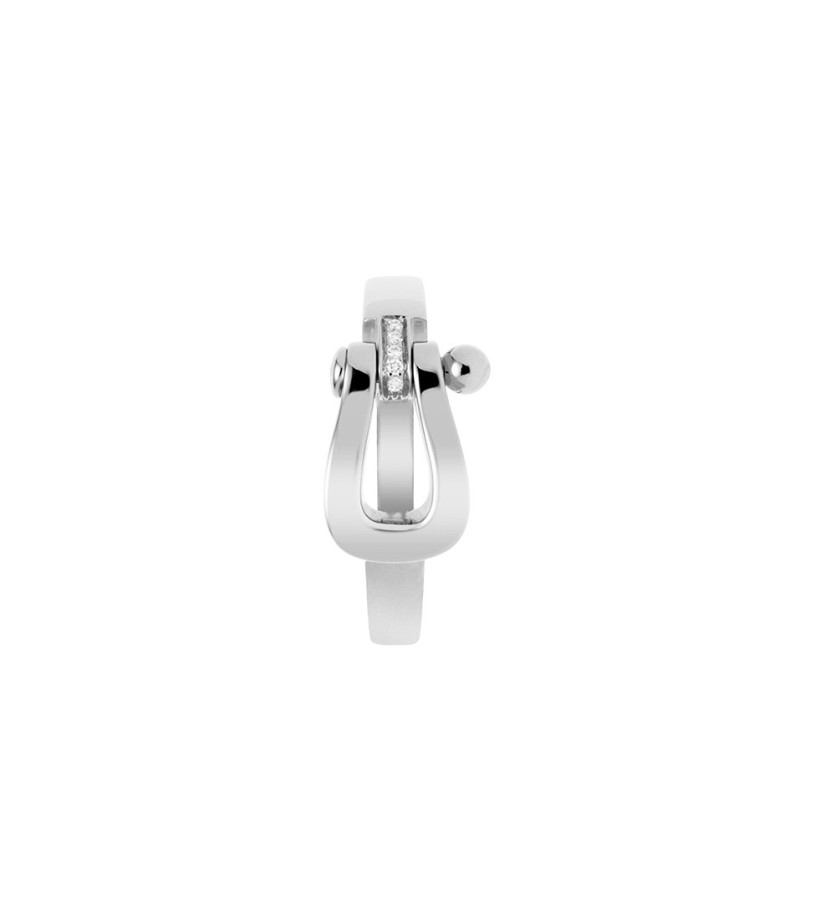 Bague Fred Force 10 or blanc diamants