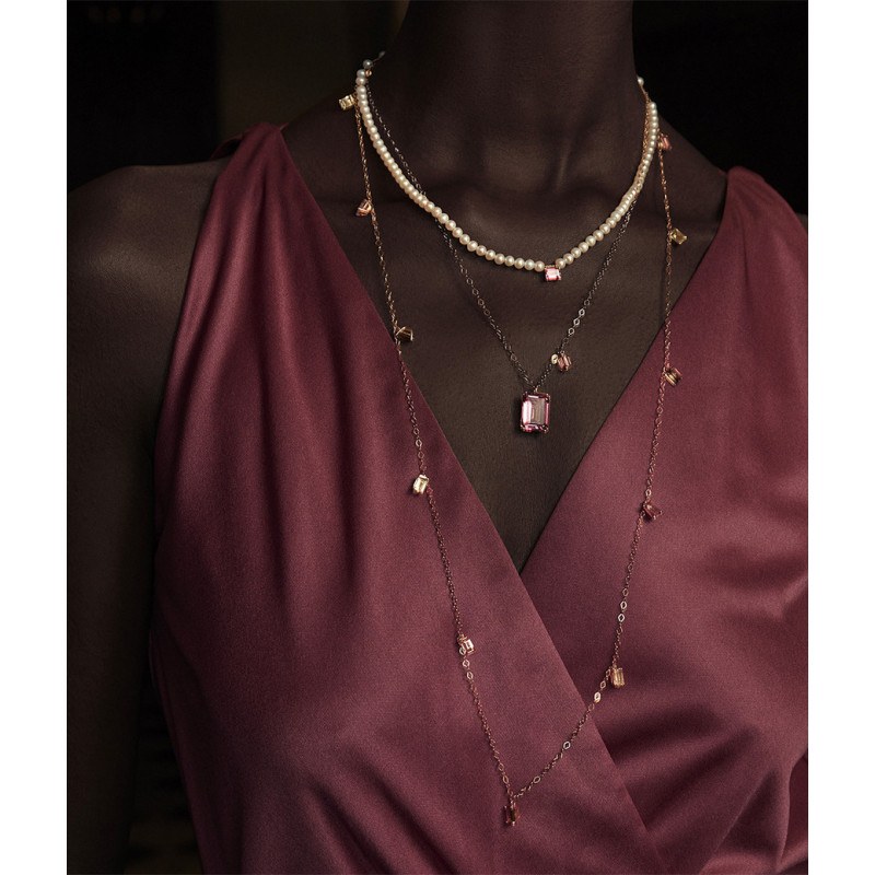 Collier Ginette NY Duo Cocktail Pink Topaz