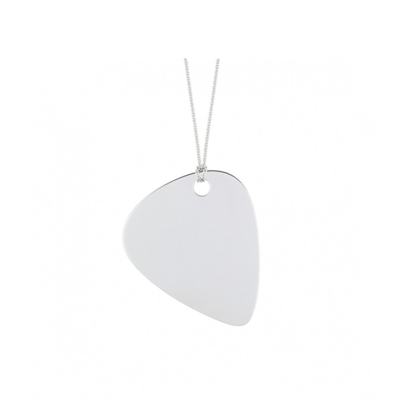 Collier Ginette NY Guitar Pick Or Blanc