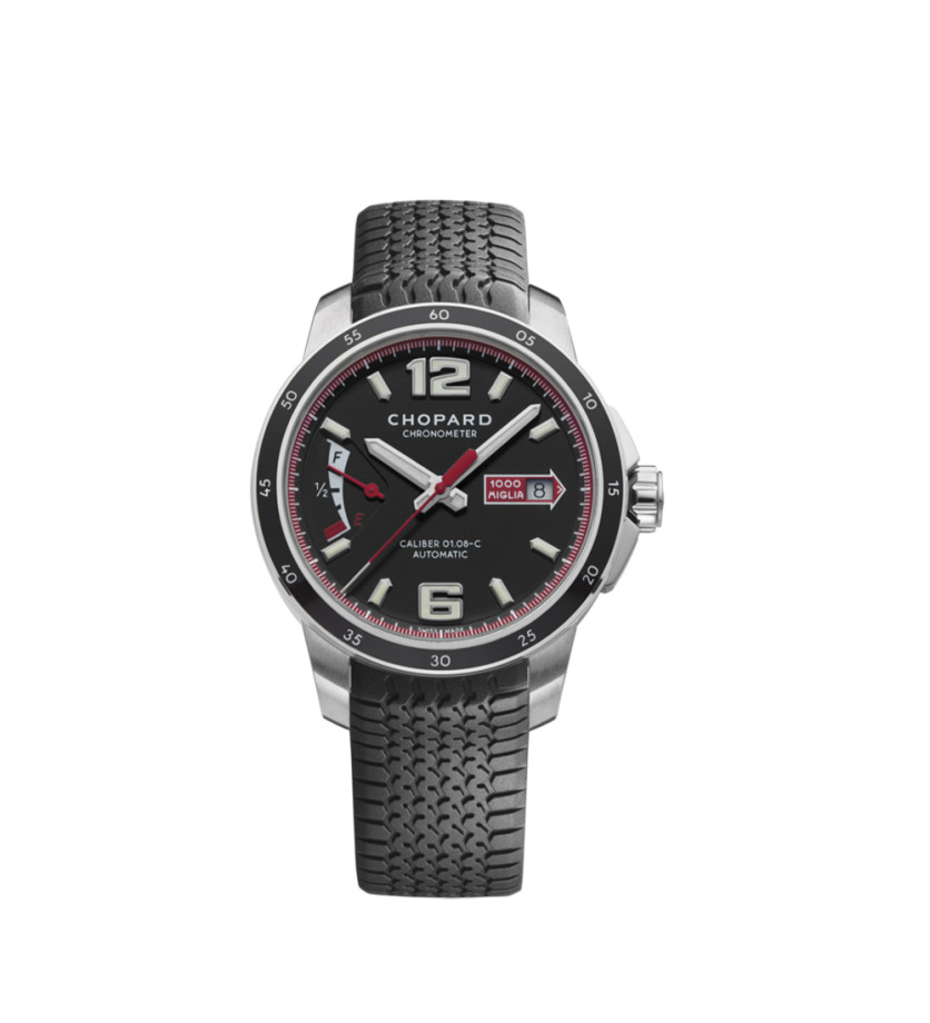 Montre Chopard Mille Miglia GTS Power Control automatique cadran noir bracelet caoutchouc 43mm