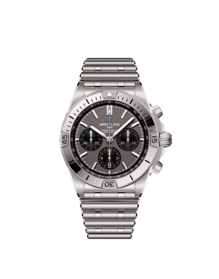 Montre Breitling Chronomat B01 automatique cadran anthracite bracelet en titane 42mm