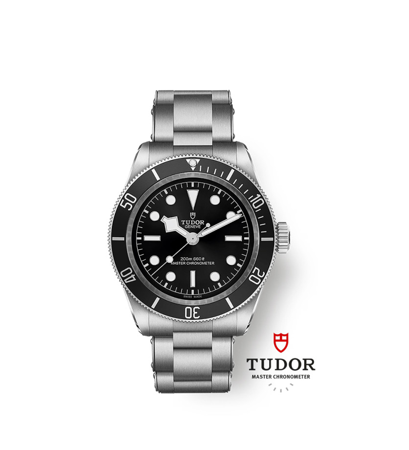 Montre Tudor Black Bay automatique cadran noir bracelet acier 41 mm
