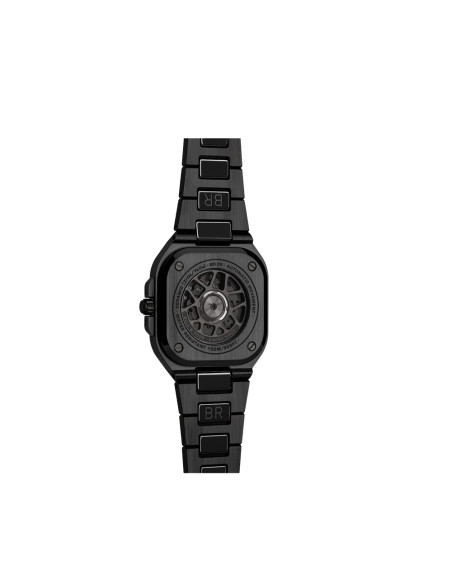 Montre Bell & Ross BR 05 Black Ceramic automatique cadran noir bracelet en céramique noir 41 mm