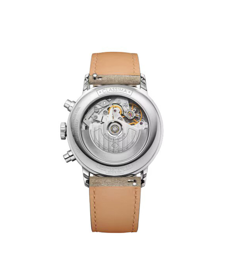 Montre Baume & Mercier Classima automatique cadran gris bracelet acier 42mm
