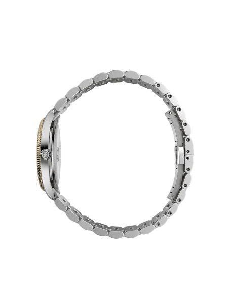 Montre Gucci G-Timeless quartz cadran argenté bracelet acier 29 mm