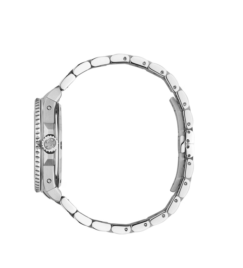 Montre Gucci Dive automatique cadran bleu bracelet acier 40 mm