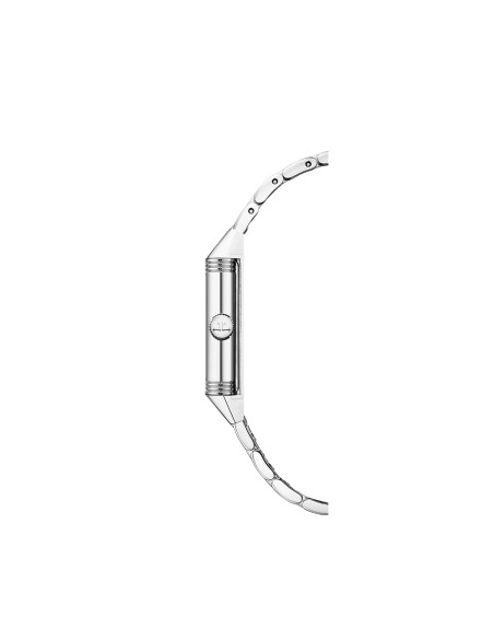 Montre Jaeger-Lecoultre Reverso Classic Monoface manuel cadran argent bracelet acier 36x21 mm